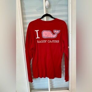 Men’s or Women’s Vineyard Vines Ragin Cajuns LS Tee